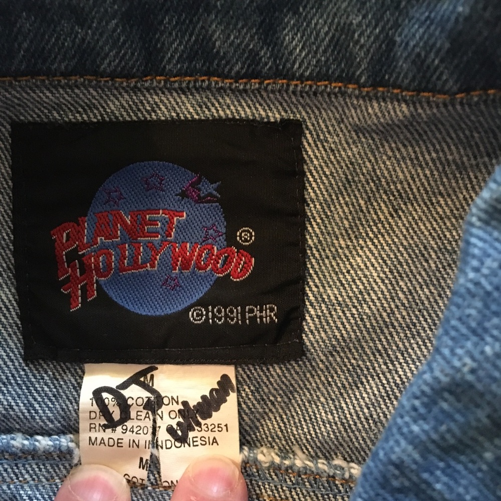 Vintage Plant Hollywood Reno Jean Jacket - Picture 4 of 6